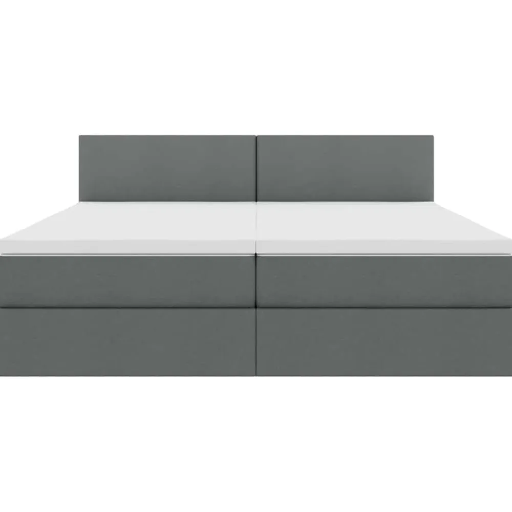 vidaXL Camas Y Accesorios-Cama con almacenamiento con colchón 180 x 200 cm