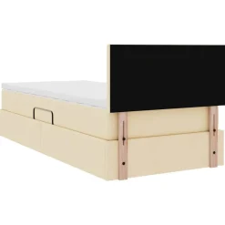 vidaXL Camas Y Accesorios-Cama con almacenamiento y colchón con colchón 90 x 190 cm