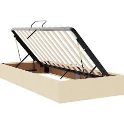 vidaXL Camas Y Accesorios-Cama con almacenamiento y colchón con colchón 90 x 190 cm
