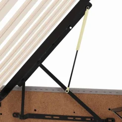 vidaXL Cama con almacenamiento 180 x 200 cm Cuero sintético Taupé Online