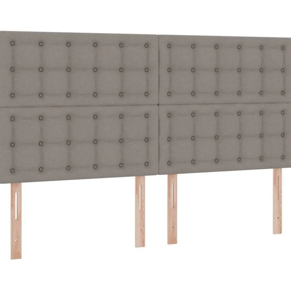 vidaXL Cama con almacenamiento 180 x 200 cm Cuero sintético Taupé Online