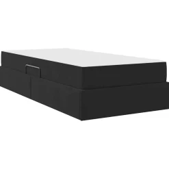 vidaXL Camas Y Accesorios-Cama con almacenamiento y colchón 90 x 190 cm Terciopelo