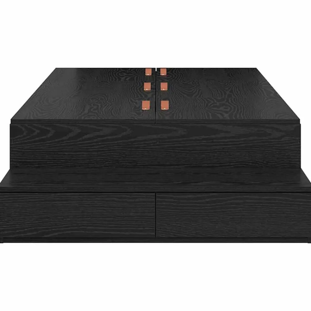 vidaXL Camas Y Accesorios-Cama con almacenamiento 80 cm Madera contrachapada