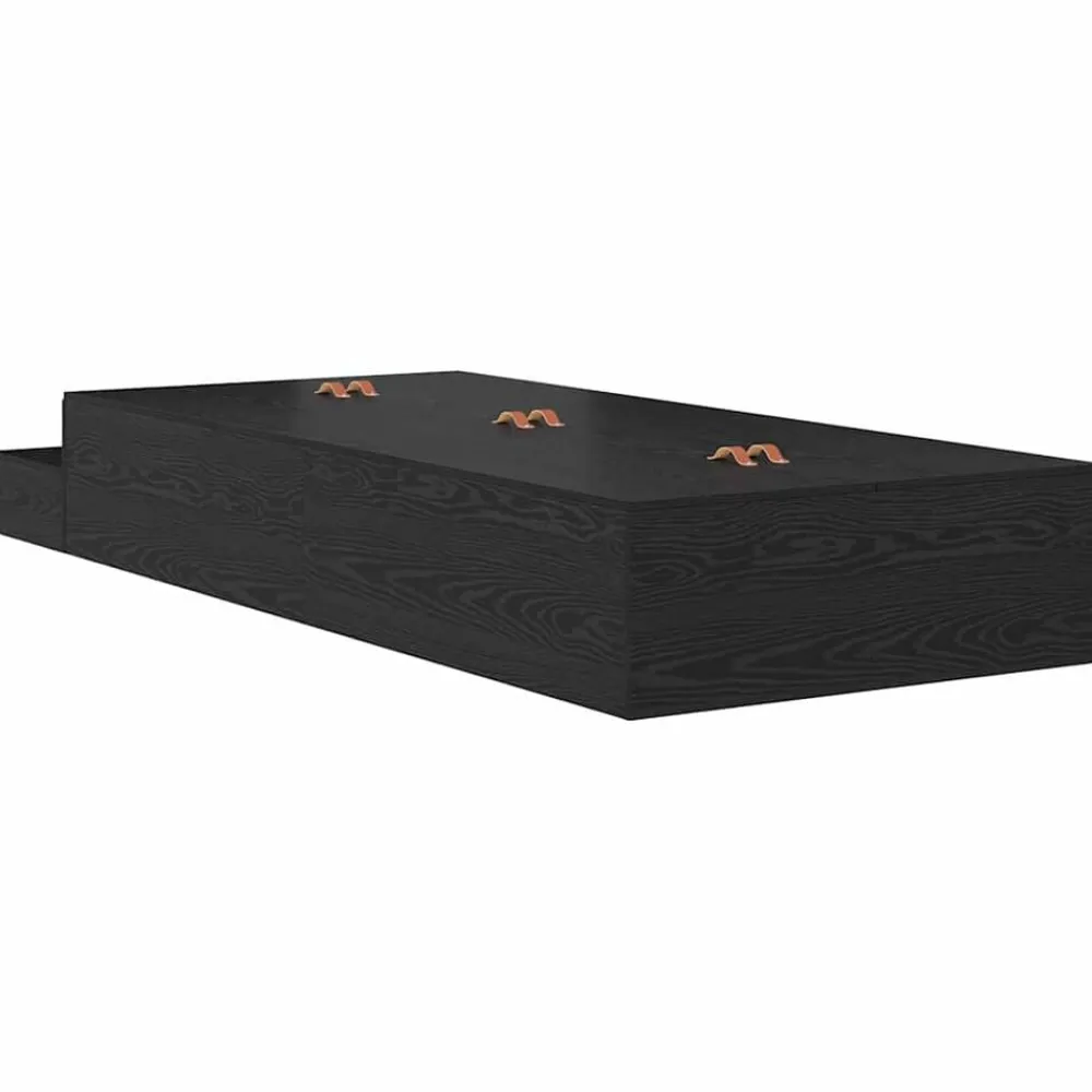 vidaXL Camas Y Accesorios-Cama con almacenamiento 80 cm Madera contrachapada