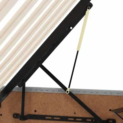 vidaXL Camas Y Accesorios-Cama con almacenamiento 180 x 200 cm Cuero sintético