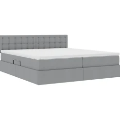 vidaXL Camas Y Accesorios-Cama con almacenamiento 180 x 200 cm Cuero sintético
