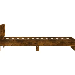 vidaXL Camas Y Accesorios-Cama con cabecero madera de ingeniería 100x200 cm