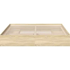 vidaXL Camas Y Accesorios-Cama con cajones madera ingeniería 180x200 cm