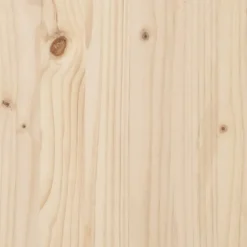 vidaXL Cama con techo madera maciza de pino 80x200 cm Natural Hot