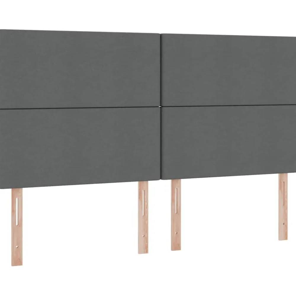 vidaXL Conjuntos De Muebles-Cama con tira de luces LED 180 x 200 cm tela
