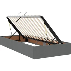 vidaXL Conjuntos De Muebles-Cama con tira de luces LED 180 x 200 cm tela