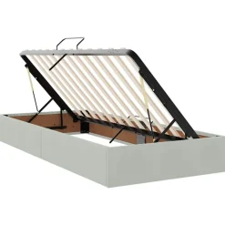 vidaXL Conjuntos De Muebles-Cama con tiras LED 180 x 200 cm Terciopelo