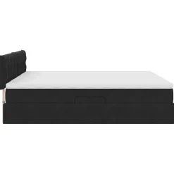 vidaXL Conjuntos De Muebles-Cama con tiras LED con cabecera 180 x 200 cm Terciopelo