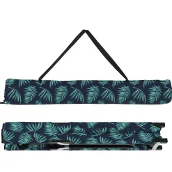 vidaXL Actividades Al Aire Libre-Cama de Camping Plegable Bosque 206 x 76 x 74 cm Oxford y acero