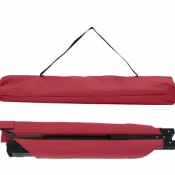 vidaXL Cama de Camping Plegable 193 x 69 x 45 cm Tela Oxford Rojo Best