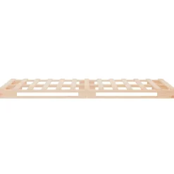 vidaXL Camas Y Accesorios-Cama de palets de madera maciza de pino 90x200 c