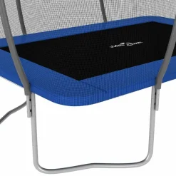 vidaXL Cama elástica rectangular 274x183x76 cm 150 kg Azul Hot