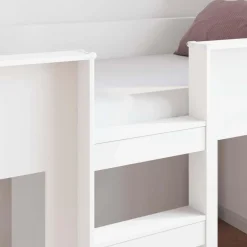 vidaXL Camas Y Accesorios-Cama Litera para Niños 100 x 200 cm Madera de ingeniería