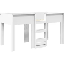 vidaXL Camas Y Accesorios-Cama Litera para Niños 100 x 200 cm Madera de ingeniería