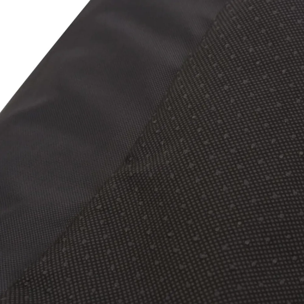 vidaXL Cama para perro con cojín acolchado talla S negra Negro Sale