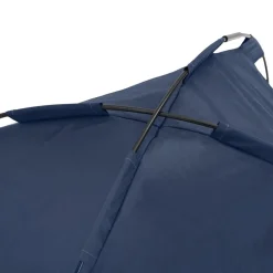vidaXL Cama para perro Manual 62 x 48 x 61 cm Acero Azul marino
