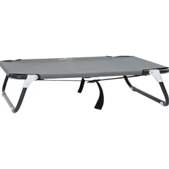 vidaXL Productos Para Mascotas-Cama para perro Manual 80 x 55 x 18 cm Acero