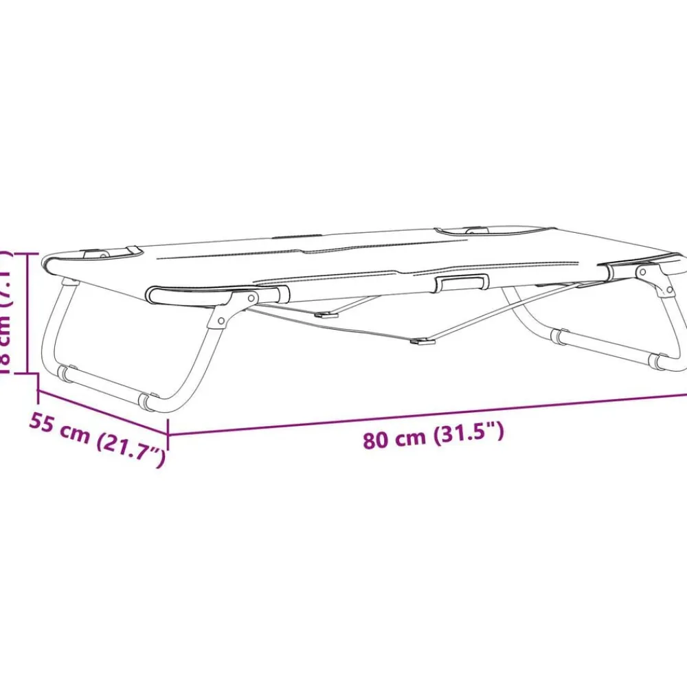 vidaXL Productos Para Mascotas-Cama para perro Manual 80 x 55 x 18 cm Acero