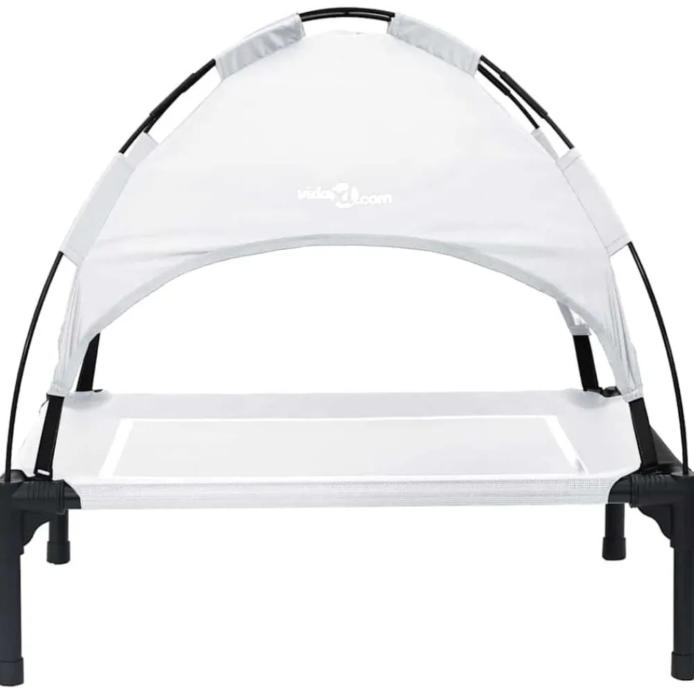 vidaXL Productos Para Mascotas-Cama para perro Manual 63 x 49,5 x 60 cm Acero