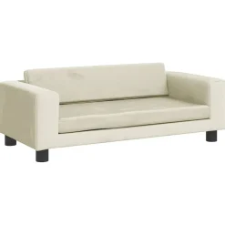 vidaXL Productos Para Mascotas-Cama para perros con extensión terciopelo 100x50x30 cm