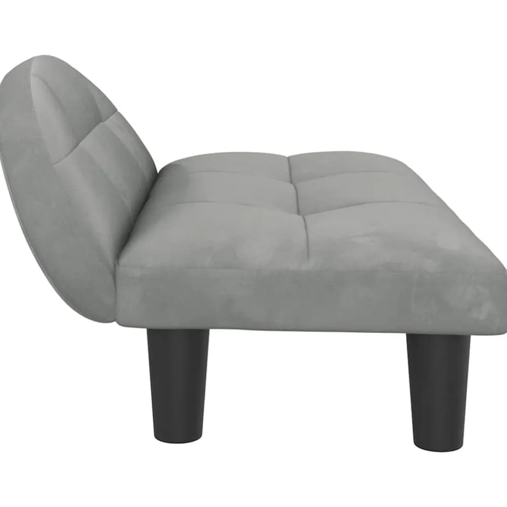 vidaXL Productos Para Mascotas-Cama para perros de terciopelo 70x52x30 cm