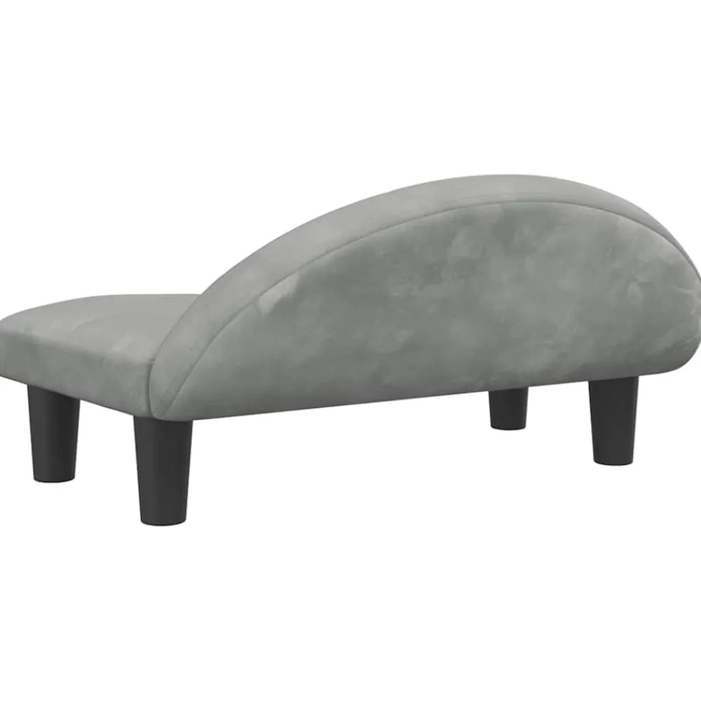 vidaXL Productos Para Mascotas-Cama para perros de terciopelo 70x52x30 cm