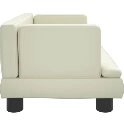 vidaXL Productos Para Mascotas-Cama para perros de cuero sintético 60x40x30 cm
