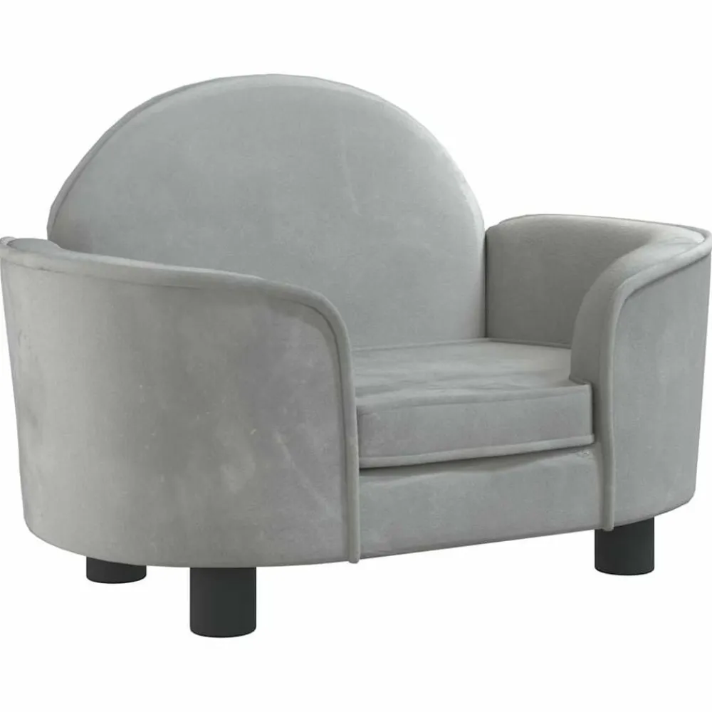 vidaXL Productos Para Mascotas-Cama para perros de terciopelo 66x40x45 cm