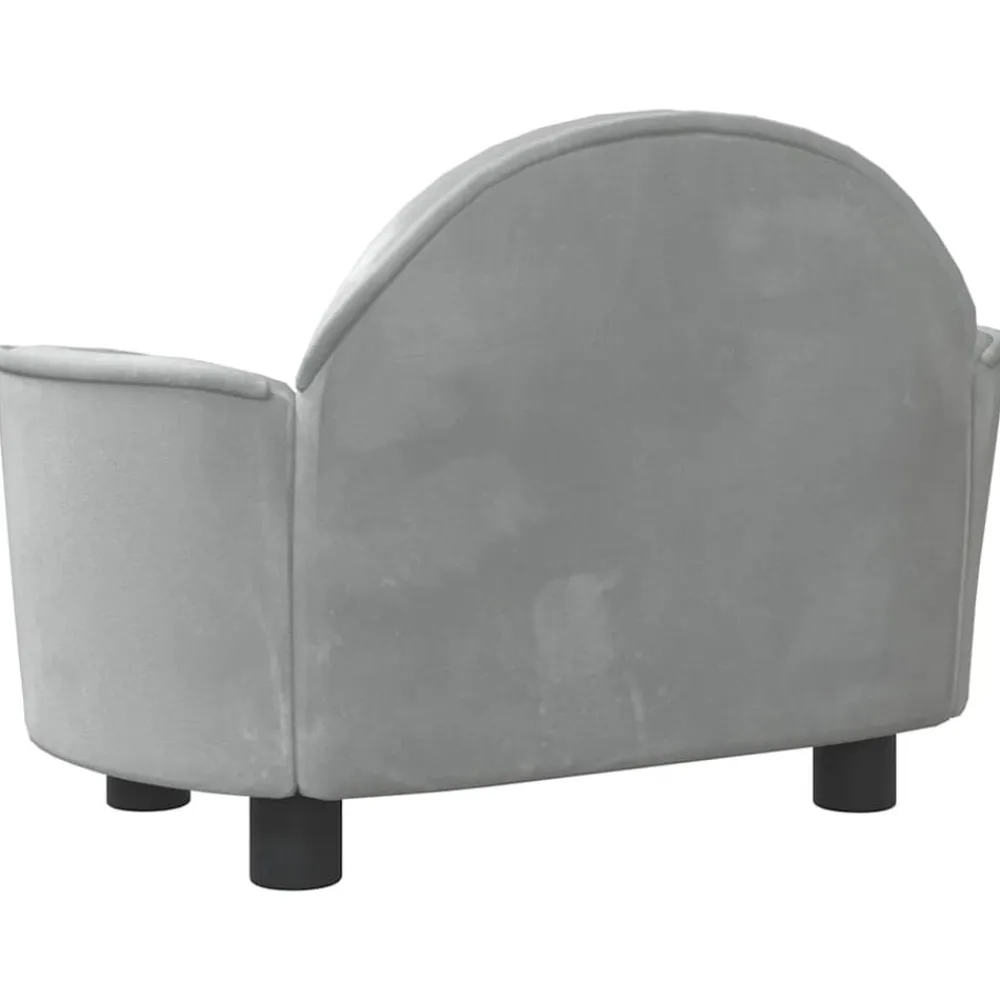 vidaXL Productos Para Mascotas-Cama para perros de terciopelo 66x40x45 cm