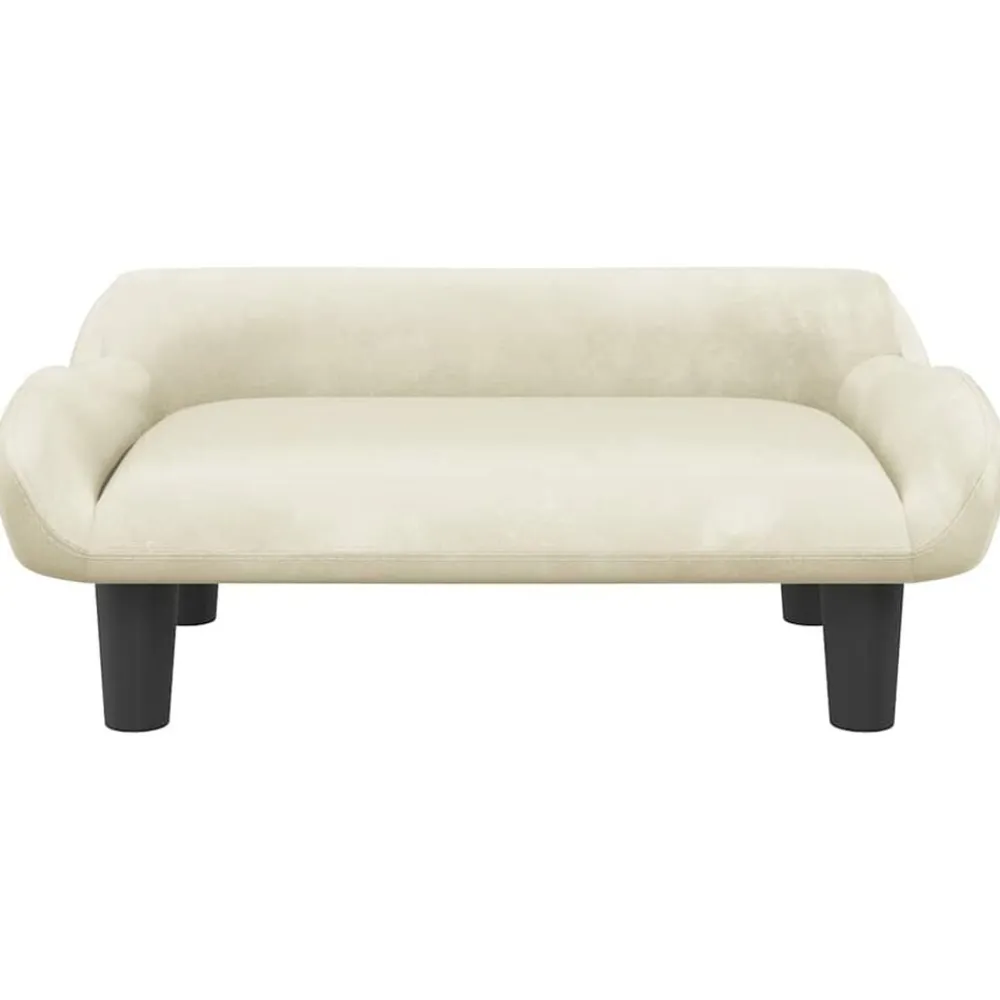 vidaXL Productos Para Mascotas-Cama para perros de terciopelo 70x40x24 cm