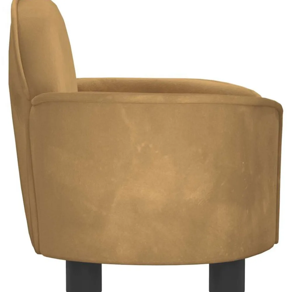 vidaXL Cama para perros de terciopelo marrón 66x40x45 cm Marrón Best