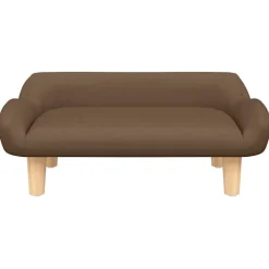 vidaXL Cama para perros de tela marrón 70x40x24 cm Marrón Sale
