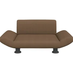 vidaXL Cama para perros de tela marrón 70x45x28 cm Marrón Clearance