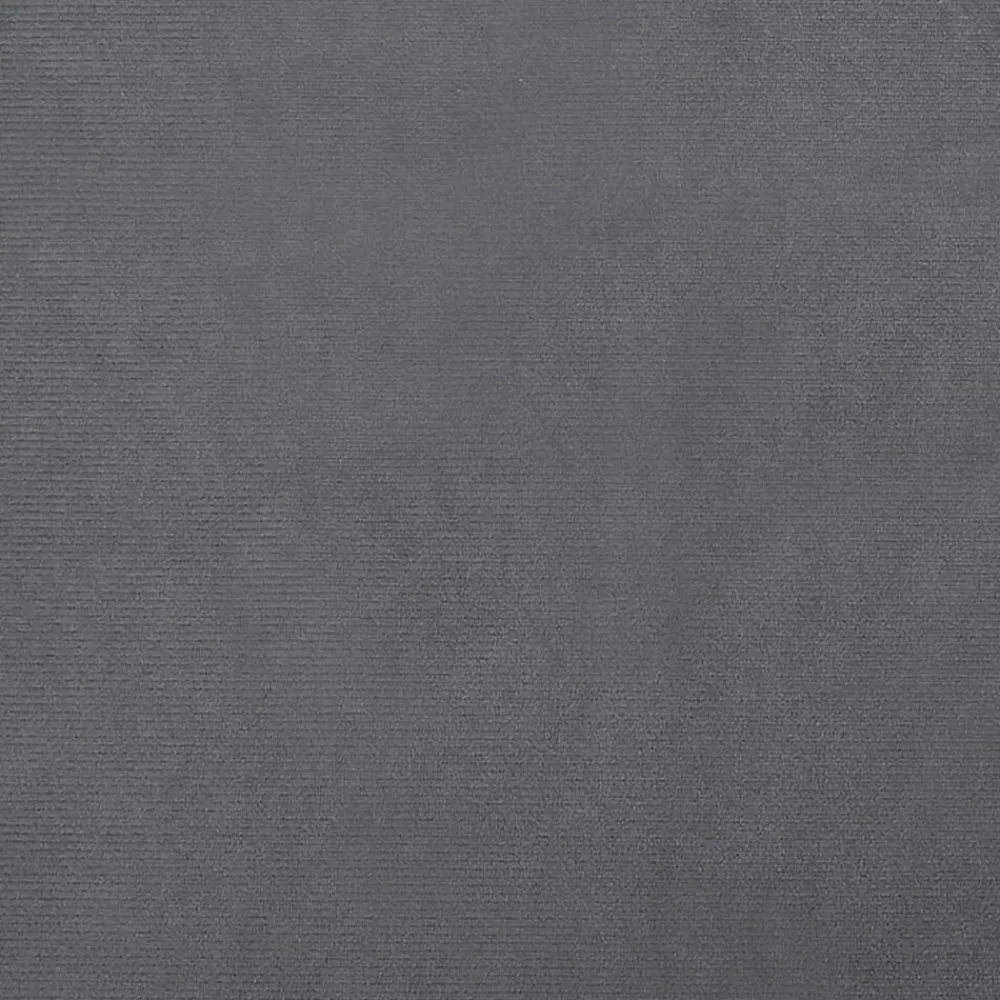 vidaXL Cama para perros de terciopelo 70x52x30 cm Gris oscuro Best