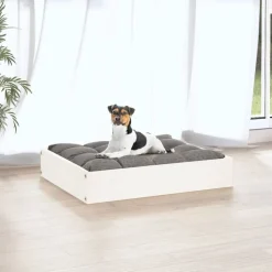 vidaXL Productos Para Mascotas-Cama para perros madera maciza de pino 51,5x44x9 cm