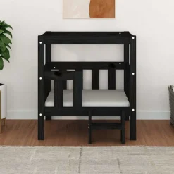 vidaXL Productos Para Mascotas-Cama para perros madera maciza de pino 65,5x50,5x70 cm