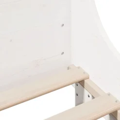 vidaXL Cama sin colchón madera maciza de pino blanca 180x200 cm Blanco New