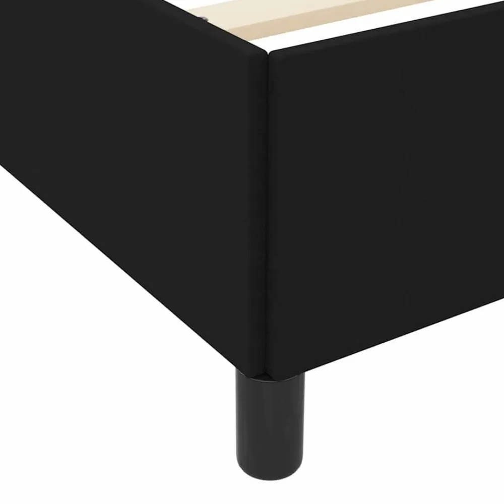 vidaXL Cama tipo Box Spring 80 x 200 cm tela Negro Online