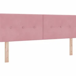 vidaXL Camas Y Accesorios-Cama tipo Box Spring con cabecera 190 x 140 cm Terciopelo
