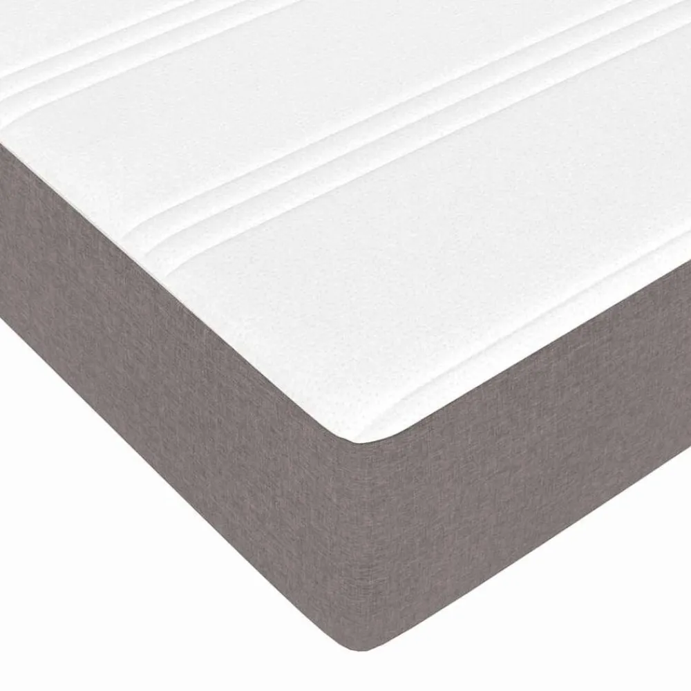 vidaXL Cama tipo Box Spring 80 x 200 cm tela Taupé Hot