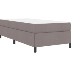 vidaXL Cama tipo Box Spring 80 x 200 cm tela Taupé Hot