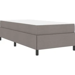 vidaXL Cama tipo Box Spring 80 x 200 cm tela Taupé Hot