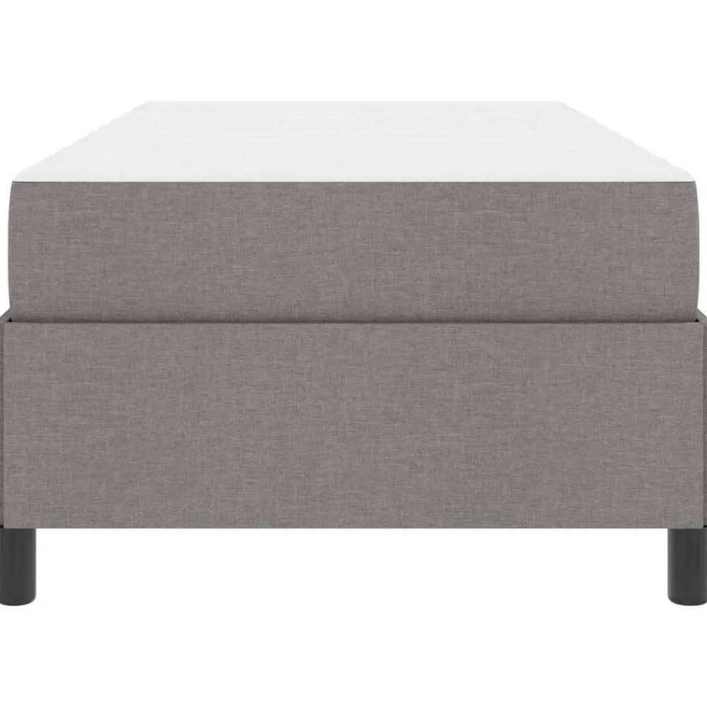vidaXL Cama tipo Box Spring 80 x 200 cm tela Taupé Hot