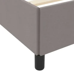 vidaXL Cama tipo Box Spring 80 x 200 cm tela Taupé Hot