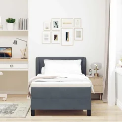 vidaXL Camas Y Accesorios-Cama tipo Box Spring 80 x 200 cm Terciopelo